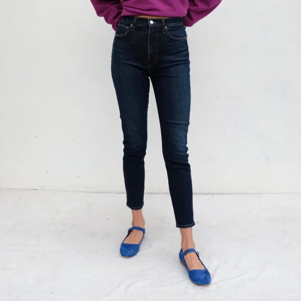 Agolde Pinch Waist Ultra High Rise Skinny Jean